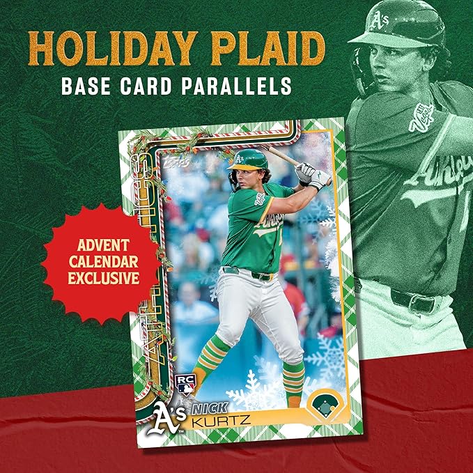 2025 Topps Holiday Baseball - Factory Sealed - Advent Calendar