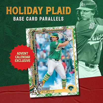 2025 Topps Holiday Baseball - Factory Sealed - Advent Calendar