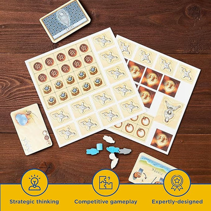 Thames &amp Kosmos | Targi | Two Player Game | Strategy Board Game | Golden Geek Award Nominee | Kennerspiel Des Jahres Award Finalist