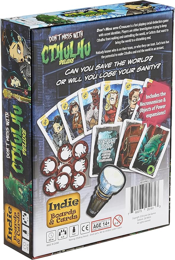 Indie Boards &amp Cards Don't Mess with Cthulhu Deluxe