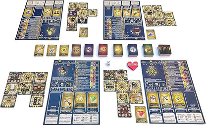 Dungeons and Feelings Board Game | Social and Strategy Hybrid Board Game | Ice Breaker | Story Telling | Question Game | RPG | Adventure | 1st Edition