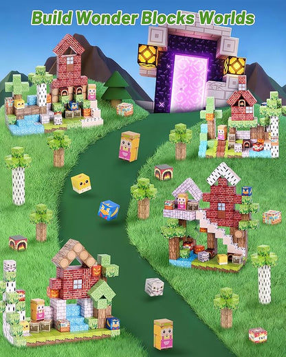 150PCS Magnetic Blocks Magnetic Building Blocks Magnetic Blocks Toys for Kids Blocks Magnet SetSTEM Activities for Kids Ages 3+ Toys for Kids and Teens Building Toys