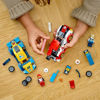 LEGO City Racing Cars 60256 Fun Buildable Toy for Kids (190 Pieces)