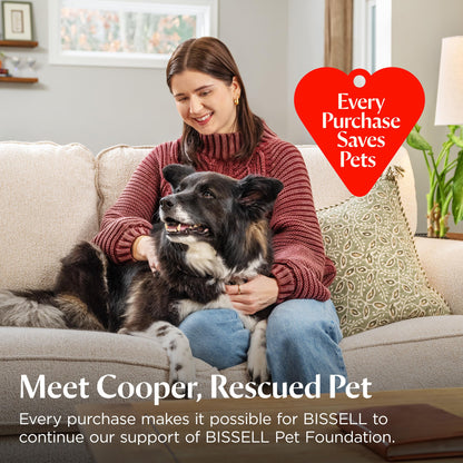 Bissell FlexClean FurForce Robot Vacuum & Mop with No Tangle Pet Brush Roll, LiDAR Navigation & Liftable Pad for Pet Hair Removal on Hard Floors & Rugs, 180min Runtime 60-Day Dust Collection, 4270L