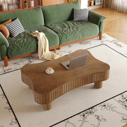 KEIKI 42" Lift Top Wood Coffee Table Endtable with Hidden Storage,Silent Lift,Hydraulic Curved Safety Corners for Living Room