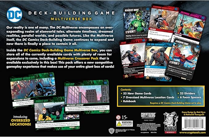 DC Deck-Building Game Multiverse Box