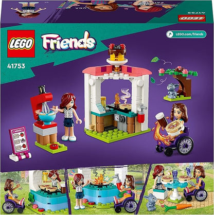 Lego Friends 41753 Pancake Shop Set Creative Toy for Boys and Girls from 6 Years with Paisley and Luna Mini Dolls and Rabbit Figure Gift for Children
