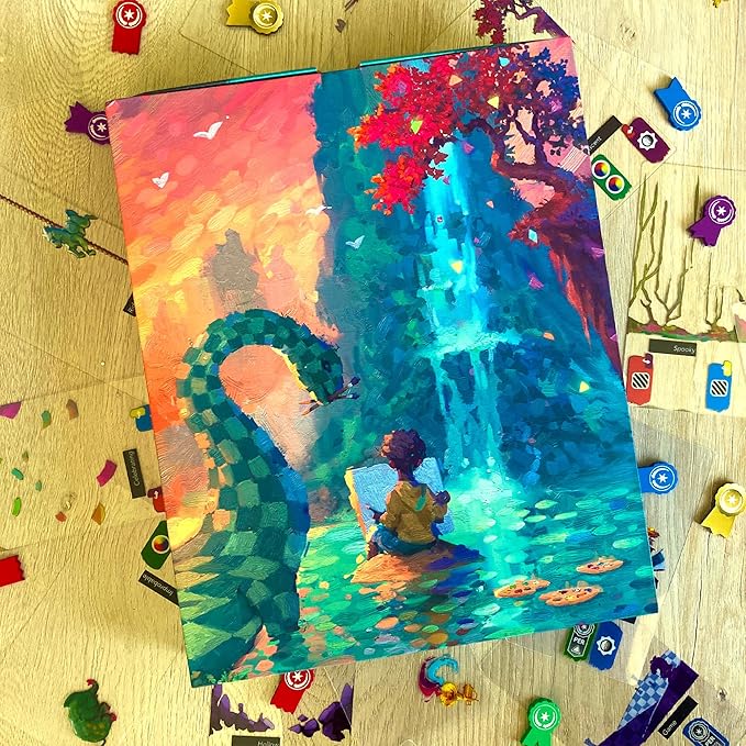Canvas Reflections Board Game Expansion - Create Stunning Masterpieces! Art Competition and Puzzle Game for Teens &amp Adults Ages 14+ 1-5 Players 30 Minute Playtime