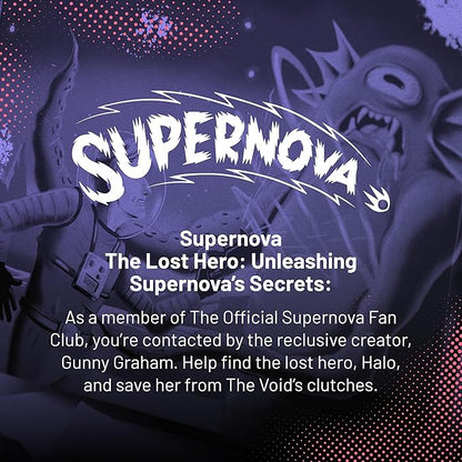 Hunt A Killer Supernova - Comic Book Mystery Game - for Fans of Sci-Fi &amp Puzzle Solving - Great for Game Night with Friends &amp Family or Date Night