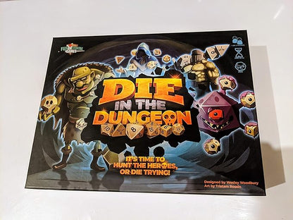 Giga Mech Games DIE in The Dungeon! A Solo Game of DIE-namic Dungeon CrawlingWhere You are The Dungeon Monster!