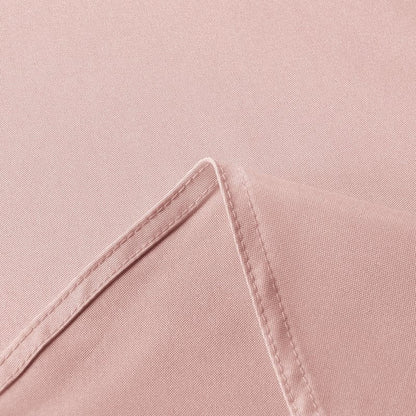 sancua Rectangle Tablecloth - 60 x 84 Inch - Stain and Wrinkle Resistant Washable Polyester Table Cloth, Decorative Fabric Table Cover for Dining Tables, Buffet Parties and Camping, Blush