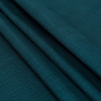 sancua 100% Waterproof Rectangle PVC Tablecloth - 54 x 54 Inch - Oil Proof Spill Proof Vinyl Table Cloth, Wipe Clean Table Cover for Dining Tables, Buffet Parties and Camping, Deep Teal