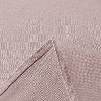 sancua Rectangle Tablecloth - 54 x 78 Inch - Stain and Wrinkle Resistant Washable Polyester Table Cloth, Decorative Fabric Table Cover for Dining Tables, Buffet Parties and Camping, Blush