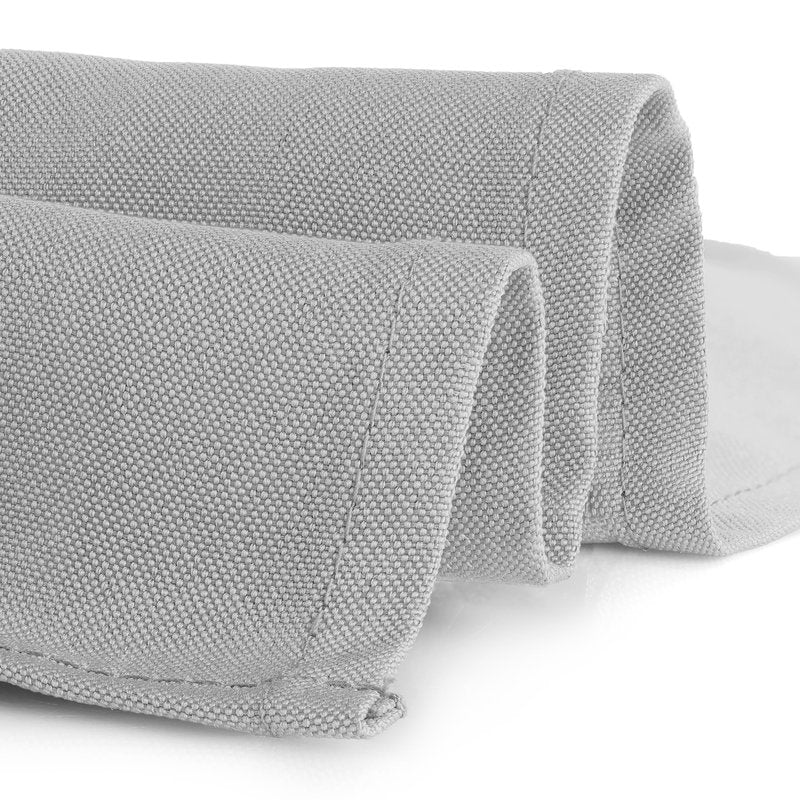 Gee Di Moda Rectangle Tablecloth - 60 x 126 Inch Silver Table Cloth for 8 Foot Rectangle Tables - Heavy Duty Washable Fabric - for Holiday Party, Dinner, Weddings, Baby Shower & Events