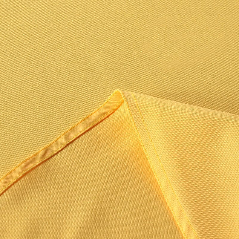 sancua Rectangle Tablecloth - 60 x 102 Inch - Stain and Wrinkle Resistant Washable Polyester Table Cloth, Decorative Fabric Table Cover for Dining Tables, Buffet Parties and Camping, Yellow