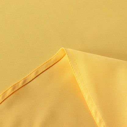 sancua Rectangle Tablecloth - 60 x 102 Inch - Stain and Wrinkle Resistant Washable Polyester Table Cloth, Decorative Fabric Table Cover for Dining Tables, Buffet Parties and Camping, Yellow