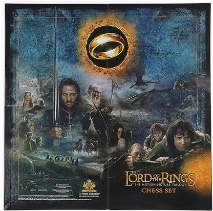 The Noble Collection The Lord of The Rings Chess Set: Battle for Middle-Earth