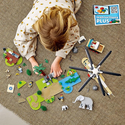 LEGO City Wildlife Rescue Operation 60302 Building Kit Creative Toy Best Gifts for Kids New 2021 (525 Pieces)