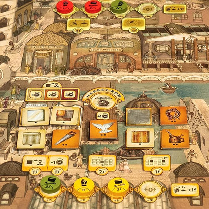 Mindclash Games Trickerion - Legends of Illusion Base Game | Victorian Steampunk Worker Placement Game for 2-4 Players | 48 Unique Trick Cards &amp Action Selection Mechanics