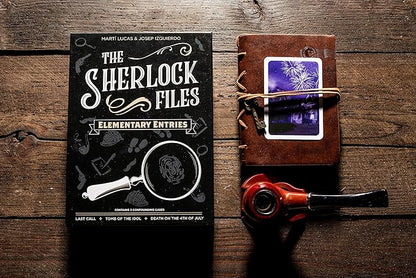 Indie Boards &amp Cards Sherlock Files: Elementary Entries - Cooperative Modern Detective Game - for 1 to 8 Players Ages 14+