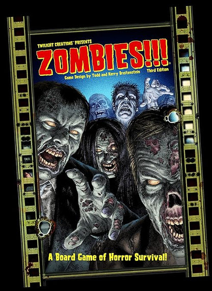 Twilight Creations Zombies Third Edition - Zombie Survival Board Game - for 2-6 Players Ages 15+