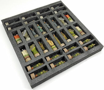 HPL World War 2 US vs Germany Chess Set Hand Painted W/High Gloss Black &amp White Board WW2