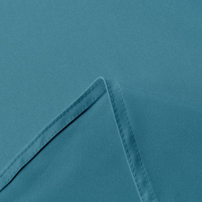 sancua Rectangle Tablecloth - 54 x 108 Inch - Stain and Wrinkle Resistant Washable Polyester Table Cloth, Decorative Fabric Table Cover for Dining Tables, Buffet Parties and Camping, Teal