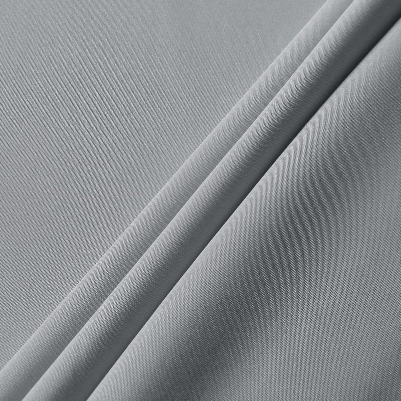 sancua Rectangle Tablecloth - 70 x 120 Inch - Stain and Wrinkle Resistant Washable Polyester Table Cloth, Decorative Fabric Table Cover for Dining Tables, Buffet Parties and Camping, Silver Grey