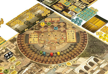 Mindclash Games Trickerion - Legends of Illusion Base Game | Victorian Steampunk Worker Placement Game for 2-4 Players | 48 Unique Trick Cards &amp Action Selection Mechanics
