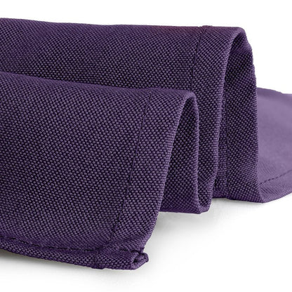 Gee Di Moda Rectangle Tablecloth - 60 x 126 Inch Purple Table Cloth for 8 Foot Rectangle Tables - Heavy Duty Washable Fabric - for Holiday Party, Dinner, Weddings, Baby Shower & Events