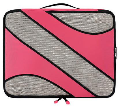 BAGAIL 6 Set Packing Cubes,Travel Luggage Packing Organizers(6Set Coral)