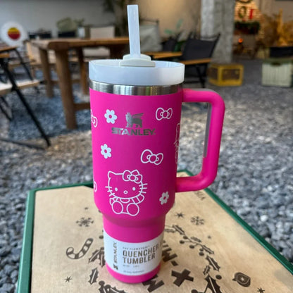 Hot Pink Quencher H2.0 Tumbler – 40 oz Travel Cup